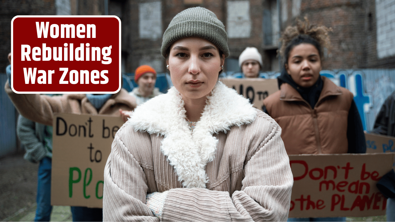 Empowering Women to Build a Peaceful Tomorrow in War-Torn Nations